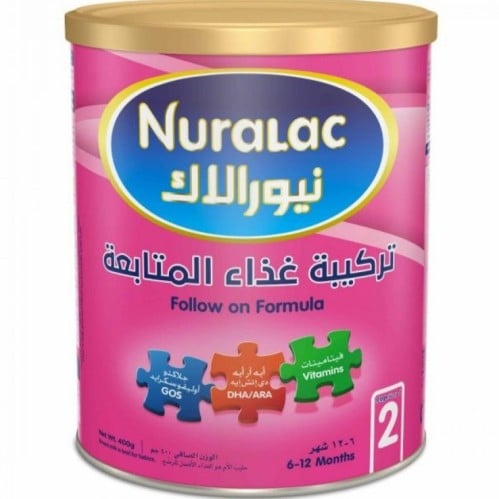 نيورالاك حليب أطفال رقم 2 - 400 جم