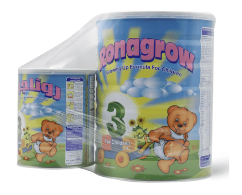 روناجرو حليب أطفال (3) لمرحلة النمو بالفانيلا عبوة...