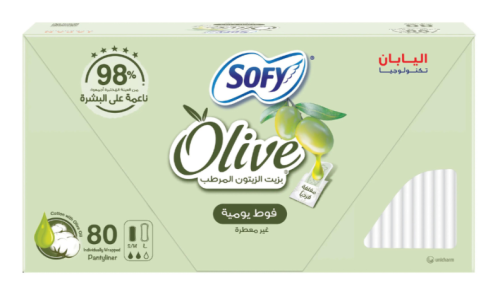 سوفي فوط يومية غير معطرة بزيت الزيتون المرطب (S\M)...