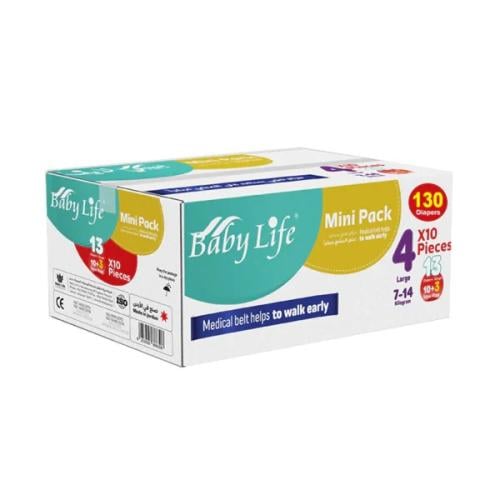 بيبي لايف كرتون بيبي لايف عبوة اقتصادية رقم 4 وزن...