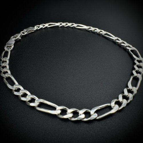 سوار الروابط الجريئة (فضة عيار 925)