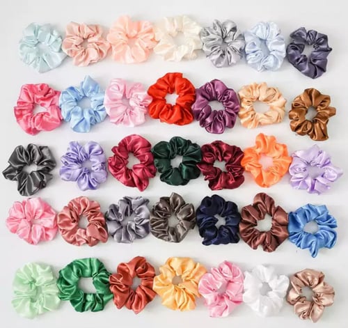 ربطات شعر ساتان