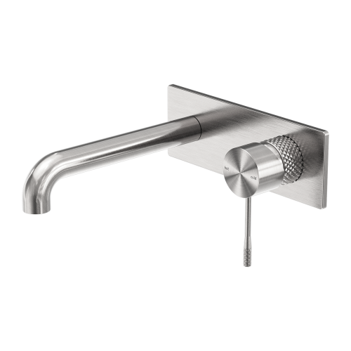 خلاط مغسلة جداري مع قاعدة اللون النيكل المصقول مع...