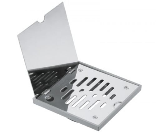 صفاية 15*15 غطاء مربع متحرك ستانلس ستيل -أيطالي /...