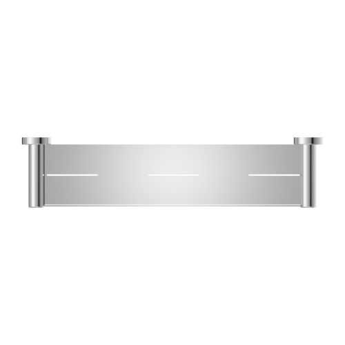 رف حمام شاور 43 سم اللون كروم نيرو / Nero