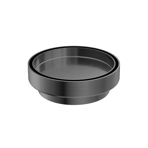 صفاية مدورة 13 سم ستانليس ستيل اللون المعدني الرما...