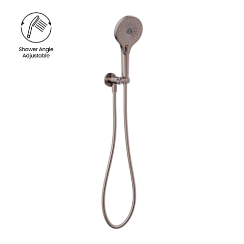 سماعة لي علاقة كوع مخرج اللون برونز مصقول نيرو / N...