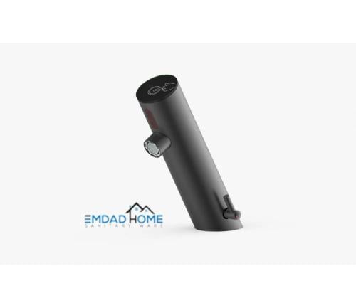 خلاط مغسلة ليزر + لمس أسود هزنت / HESANIT