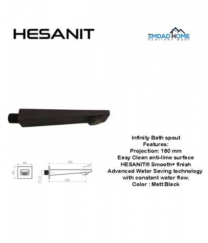 مصب مربع أسود هزنت / HESANIT