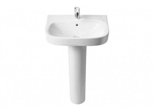 مغسلة debba مع عامود 60 سم ابيض روكا / Roca