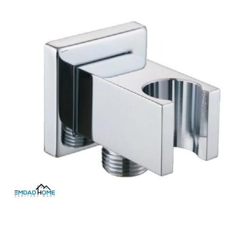 مخرج مربع كروم مع علاقة لزوم سماعة دفن برونزو / BR...