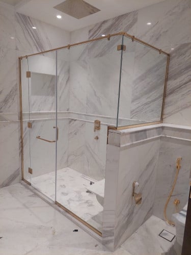 شاور زجاج سكوريت تفصيل حسب الطلب مدينة جدة فقط