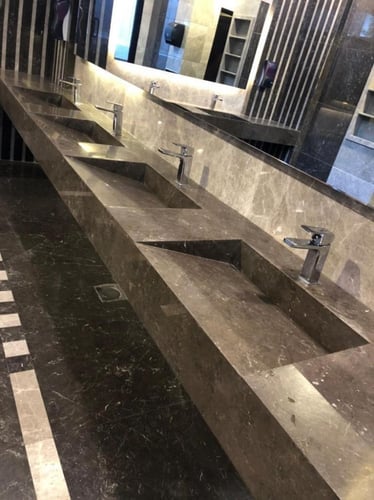 تفصيل مغاسل رخام طبيعي حسب الطلب مدينة جدة فقط