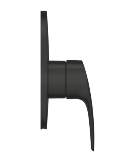 وجه خلاط شاور خط واحد أسود يورو سمارت جروهي / GROH...