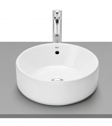 حوض مغسلة دائري فوق الكاونتر ذ جاب 39 سم روكا / RO...