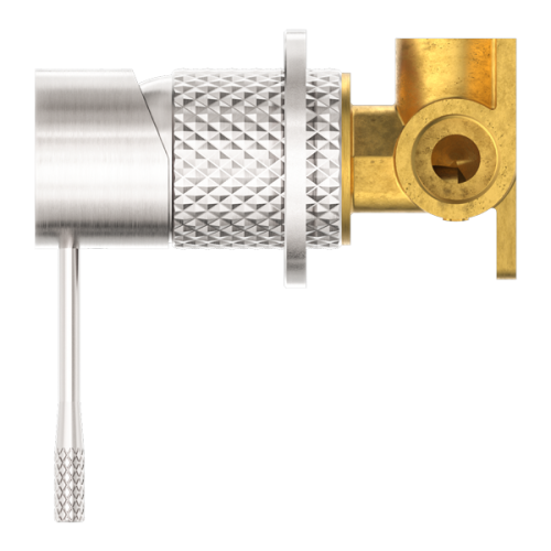 وجه خلاط شاور خط واحد اللون النيكل المصقول مع القل...