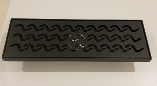 صفاية أسود شاور 30*10 LEONARDO