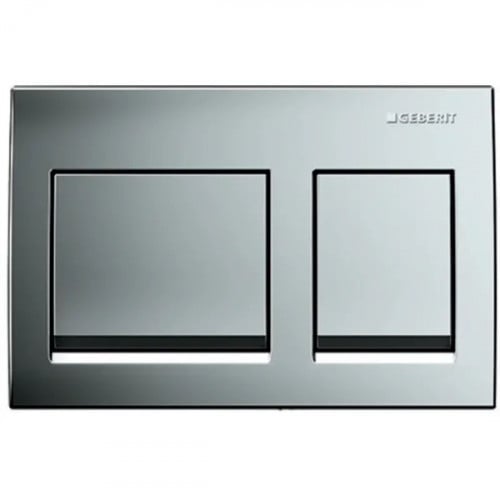 ضغاط كروم لزوم سيفون دفن ألفا مربع جيبرت / GEBERIT