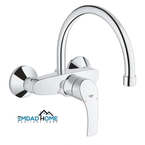 خلاط مطبخ جداري يورو سمارت جروهي / GROHE