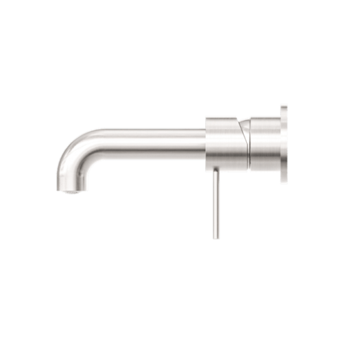 خلاط مغسلة جداري فتحتين اللون النيكل المصقول مع ال...