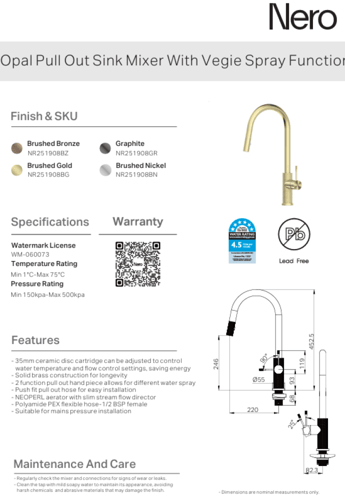 خلاط مطبخ اللون الجرافيتي مع لي سحاب (اوبال) نيرو...