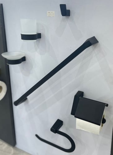 طقم أكسسوار 6 قطع أسود كوني / Koonee