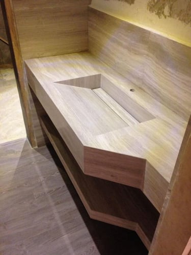 تفصيل مغاسل رخام طبيعي حسب الطلب مدينة جدة فقط