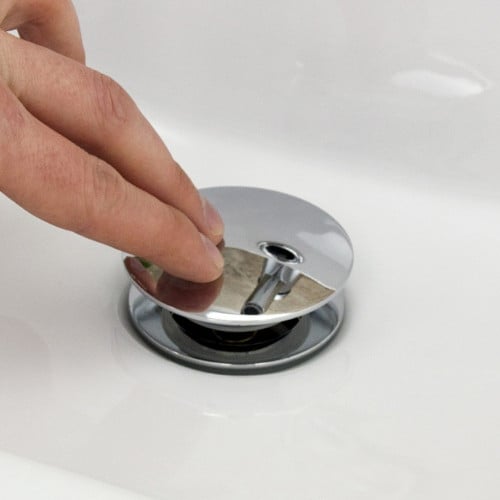 هراب مغسلة كروم كبس اسباني دائري