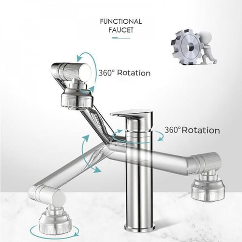 خلاط مغسلة كروم متحرك صيني Rona