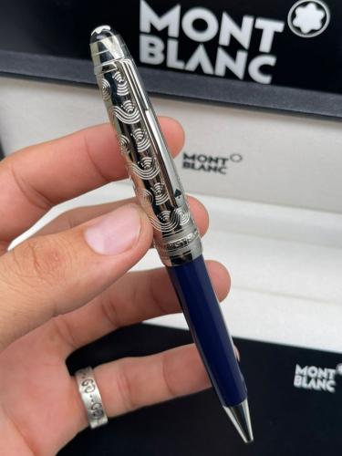 قلم مونت بلانك الموج الأزرق