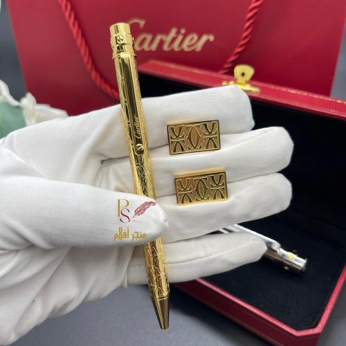 طقم قلم كارتير سانتوس مع كبك