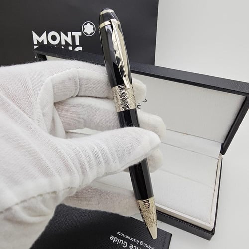 قلم مونت بلانك ريشه نحيف