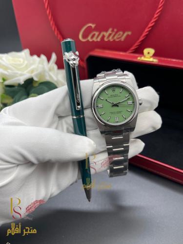 ساعة رولكس مع قلم كارتير
