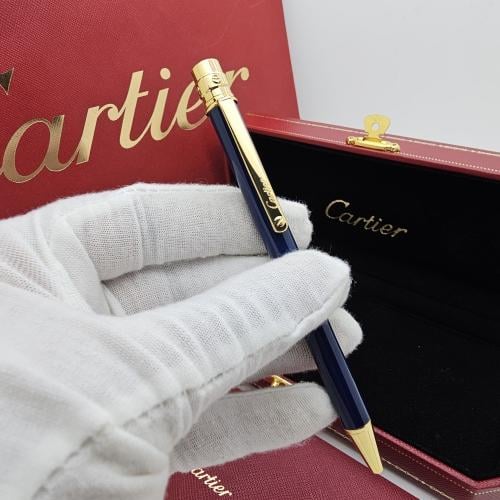 قلم كارتير سانتوس نحيف كحلي