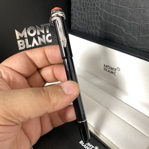 قلم مونت بلانك الثعبان لمعه