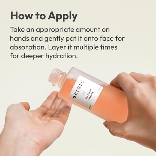 بيجيك | خلاصة كورية مرطبة للعناية بالبشرة للوجه مع...