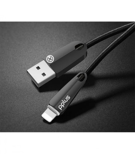 كابل يو إس بي للآيفون من بي بي بلس أسود 480 ميغا