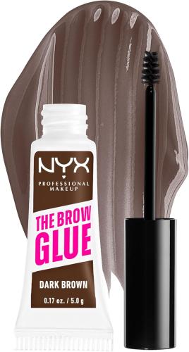 NYX The Brow Glue 04 - Dark Brown -جل حواجب ذا برا...