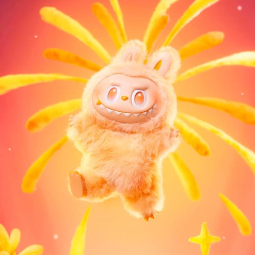 لابوبو صندوق دلاية قطيفة من الفينيل من سلسلة ذا مو...