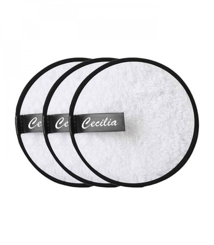 مناشف ازالة المكياج قابلة لاعادة الاستخدام 3 وسادا...