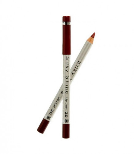 قلم تحديد شفايف مقاوم للماء من سيلكي شاين 20 بني 5...