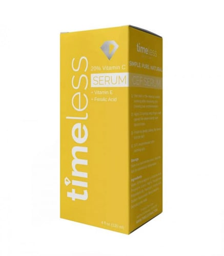 سيروم 20% فيتامين سي +إي + فريوليك اسيد من تايملس...