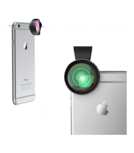 عدسة اوبتيك برو بزاوية واسعة 110 درجات بمشبك يثبت...