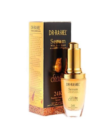 مصل لبشرة اكثر شبابا مع نترات الذهب الحقيقي والكول...
