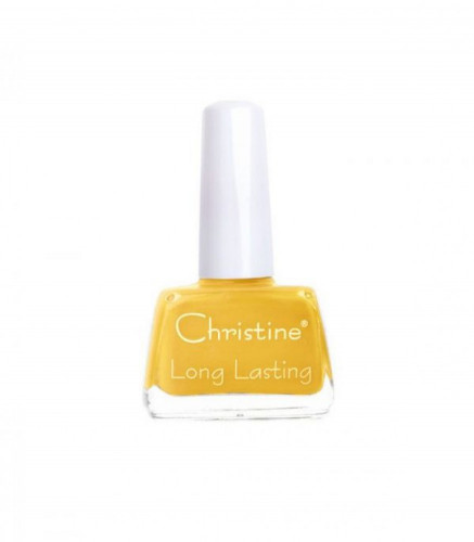 طلاء اظافر طويل الامد من كريستين 126 اصفر 12مل