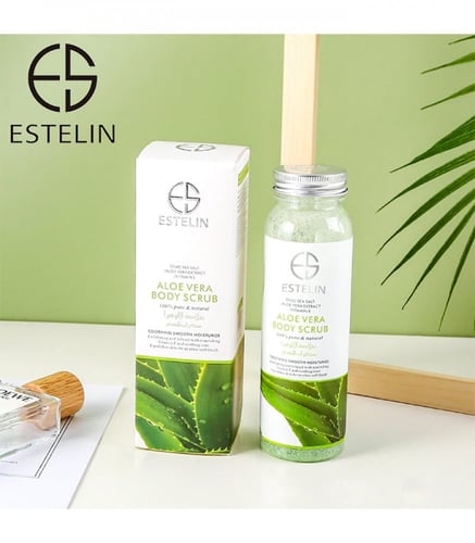 مقشر للجسم بخلاصة الالوفيرا من إستيلين 200ج