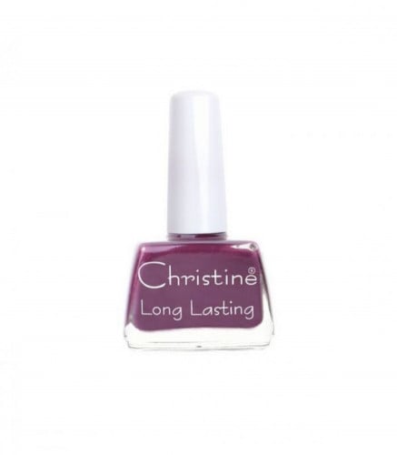 طلاء اظافر طويل الامد من كريستين 40 بنفسجي 12مل