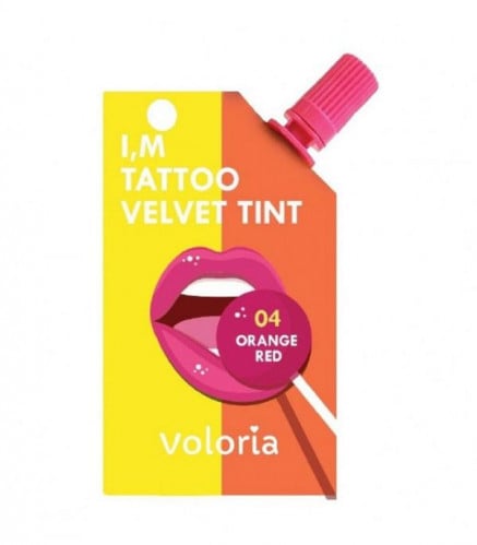 ايم تاتو فيلفيت تنت 04 اورانج ريد من فولوريا