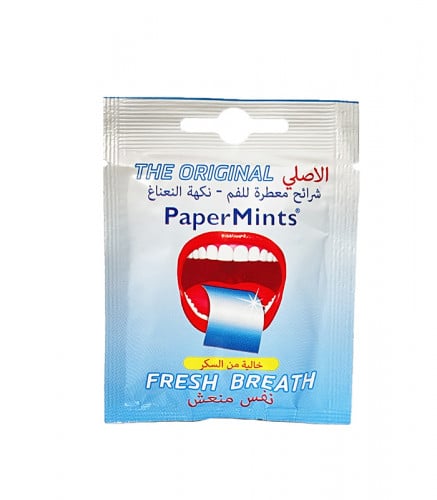 شرائح معطرة للفم بنكهة النعناع لنفس منعش من بيبرمي...