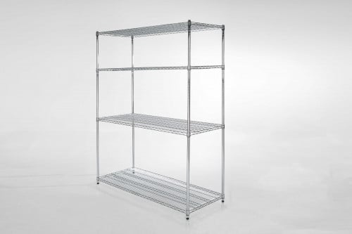 رفوف كروم 90سم×60سم×200سم 4رف